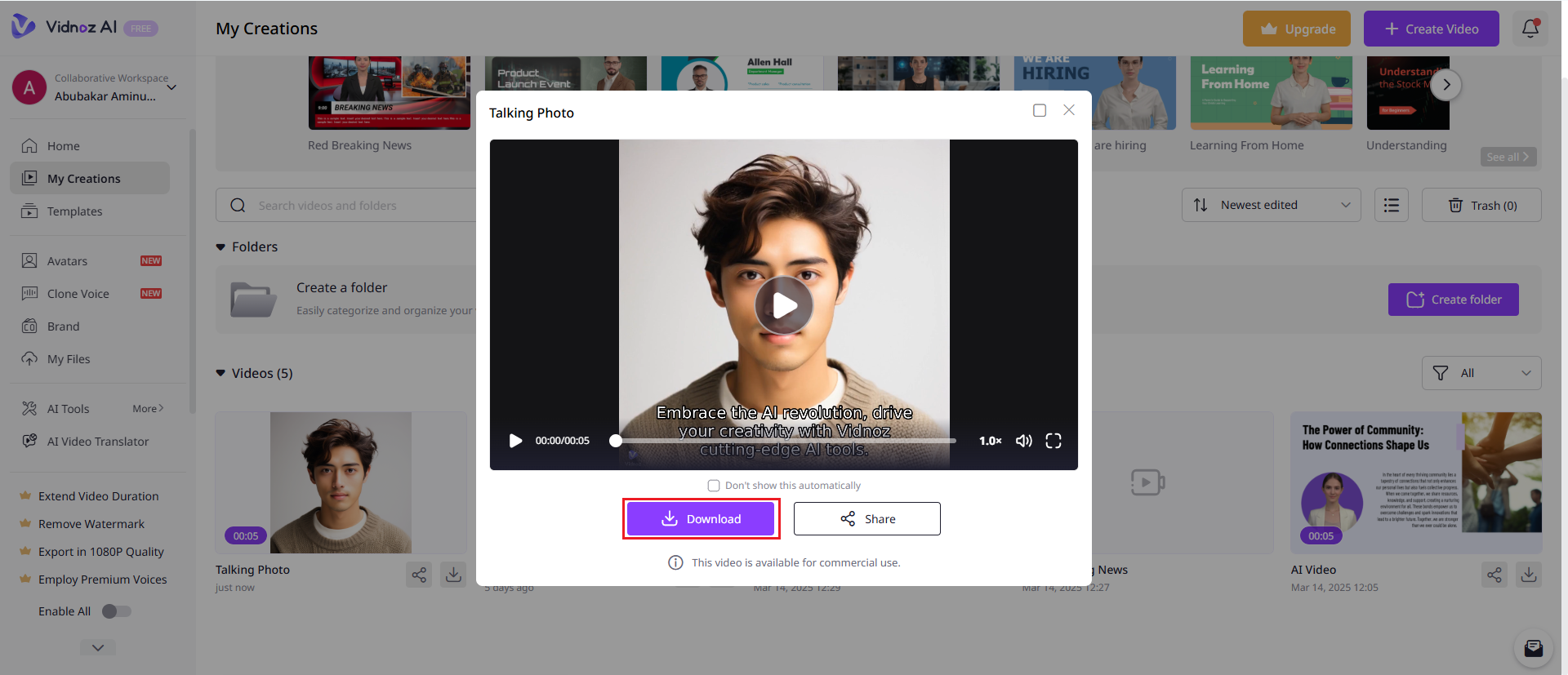 Faça uma foto falar