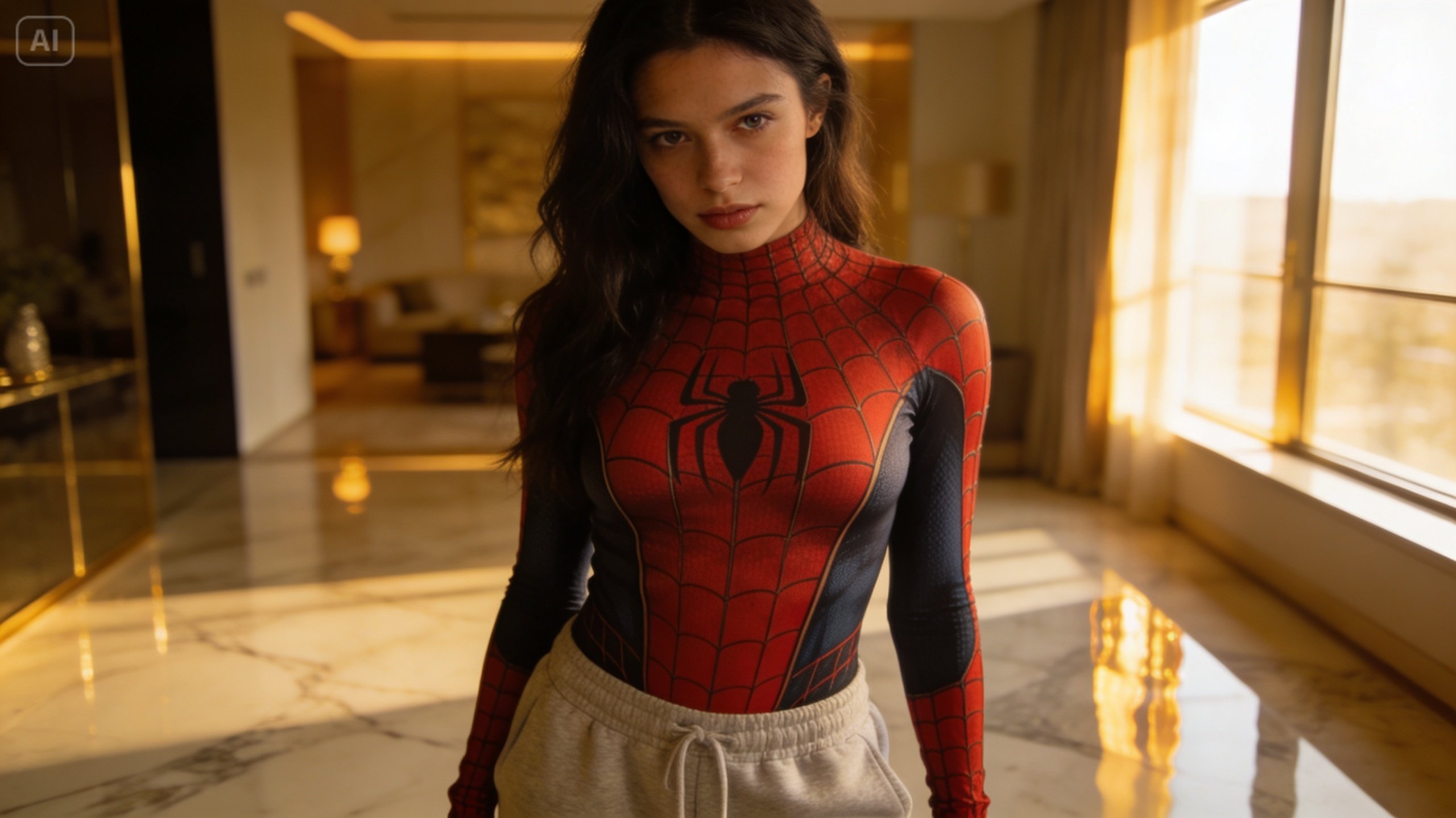 Spider-Man AI prompt features