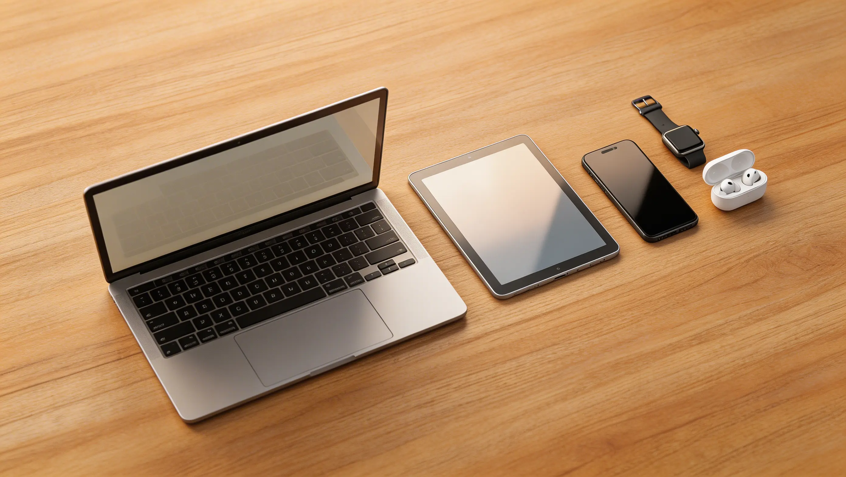 Susunan alat moden atas ke bawah