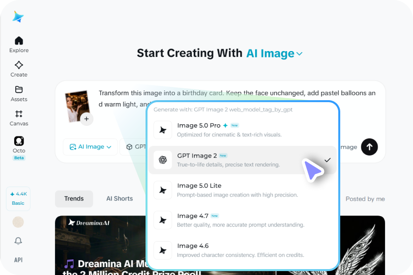 Customize settings and generate