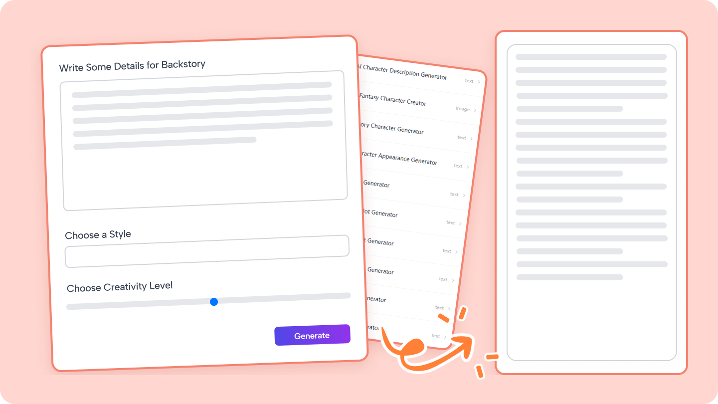 background story generator