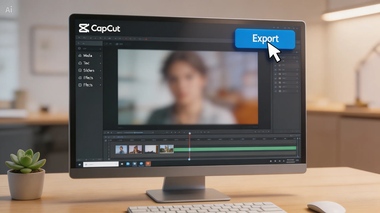 Perbaiki video buram di CapCut