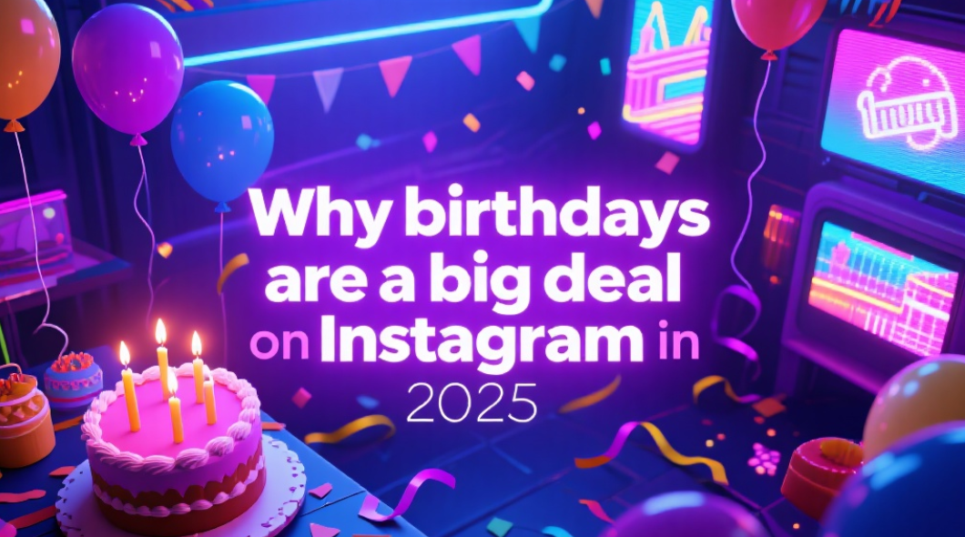 Creating birthday stories on Instagram