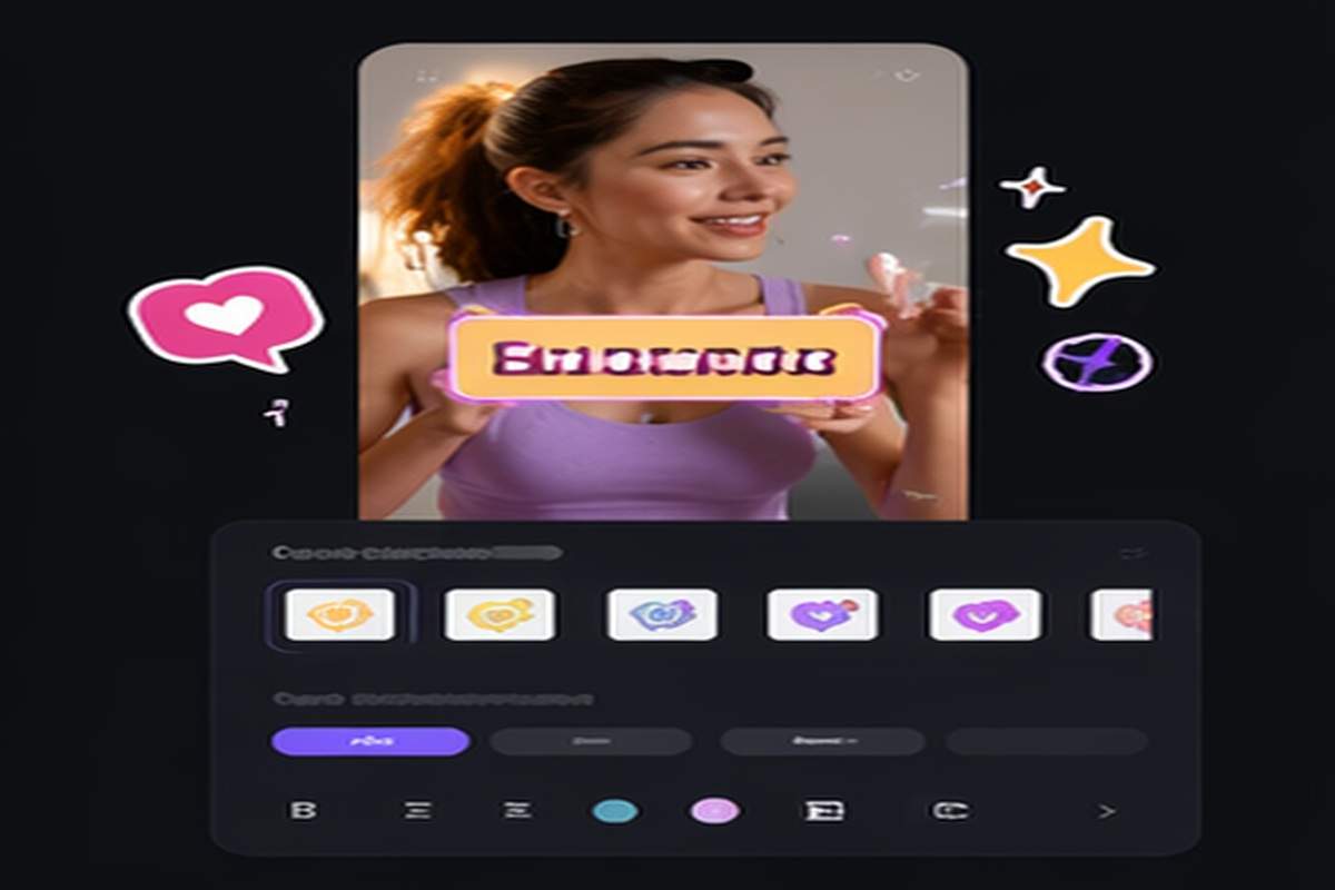 AI Video Editing For Social Media Caption-first social videos topic-relevant visual