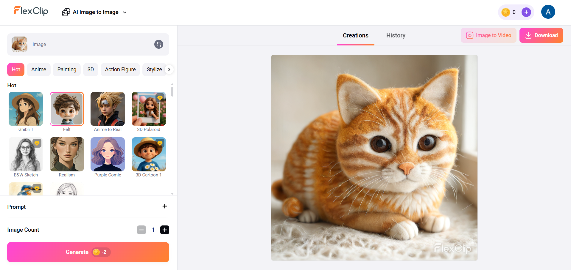 Das Bild herunterladen