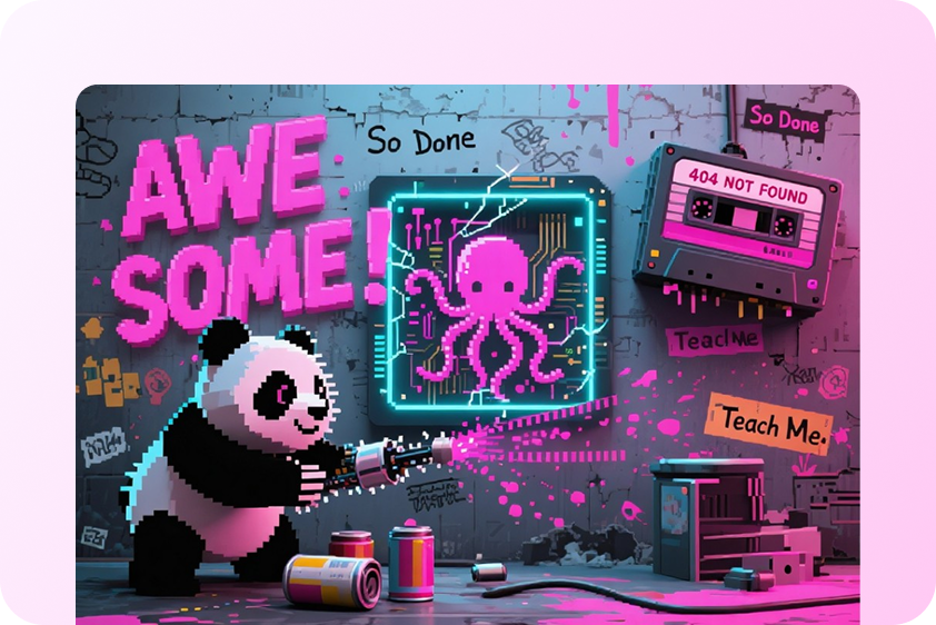 Customized graffiti design