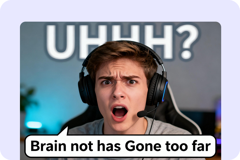 TikTok brainrot rants