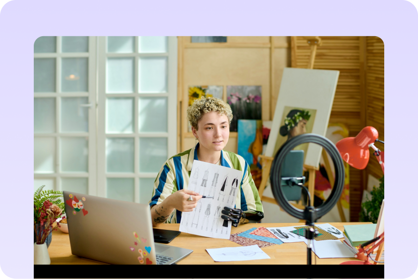 AI-avatarvideogenerator för innehållsskapande