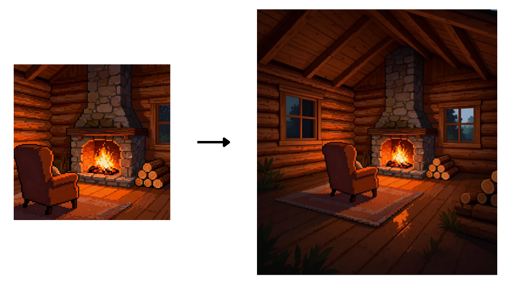 Expand feature in Dreamina