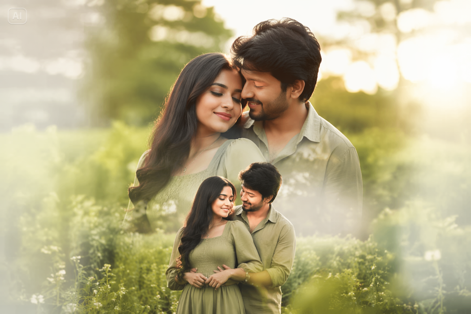 prompt seen couple ai photo editing