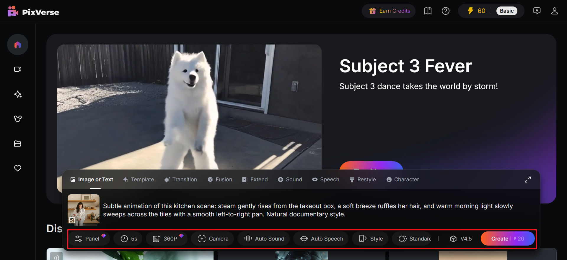 Customize your generation settings