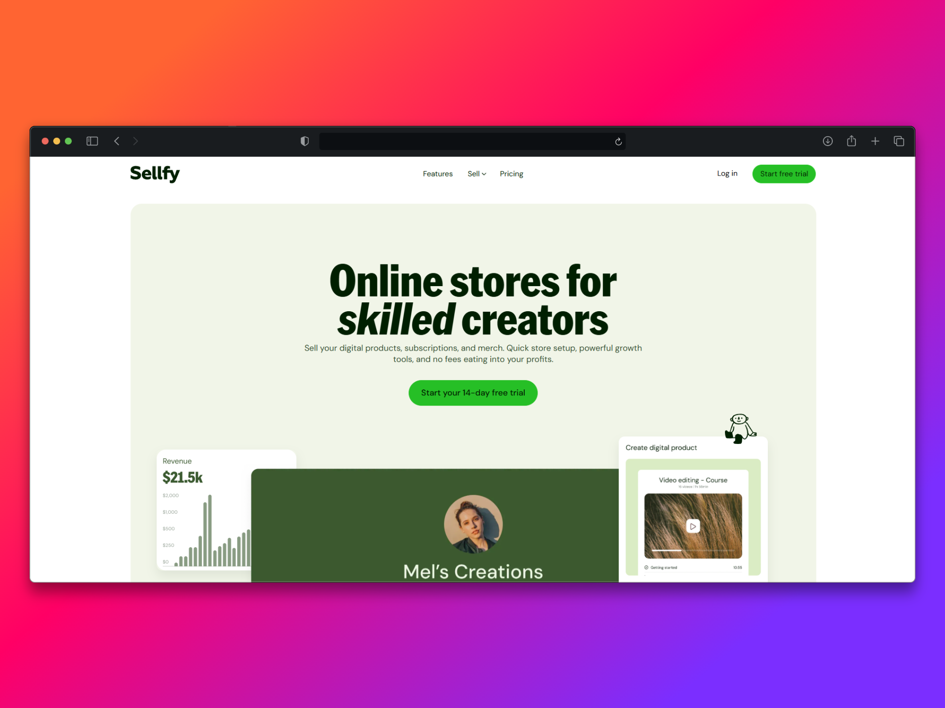 Sellfy - Gumroad alternative
