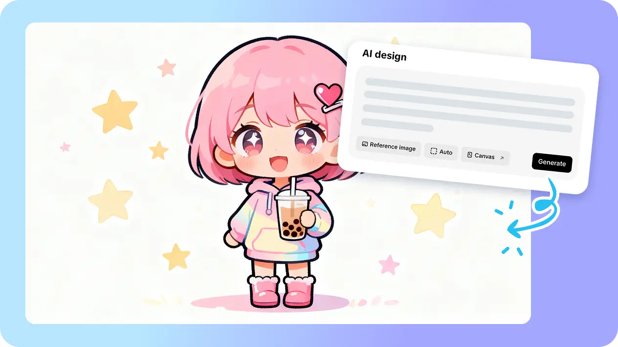 Create cute wallpapers with AI