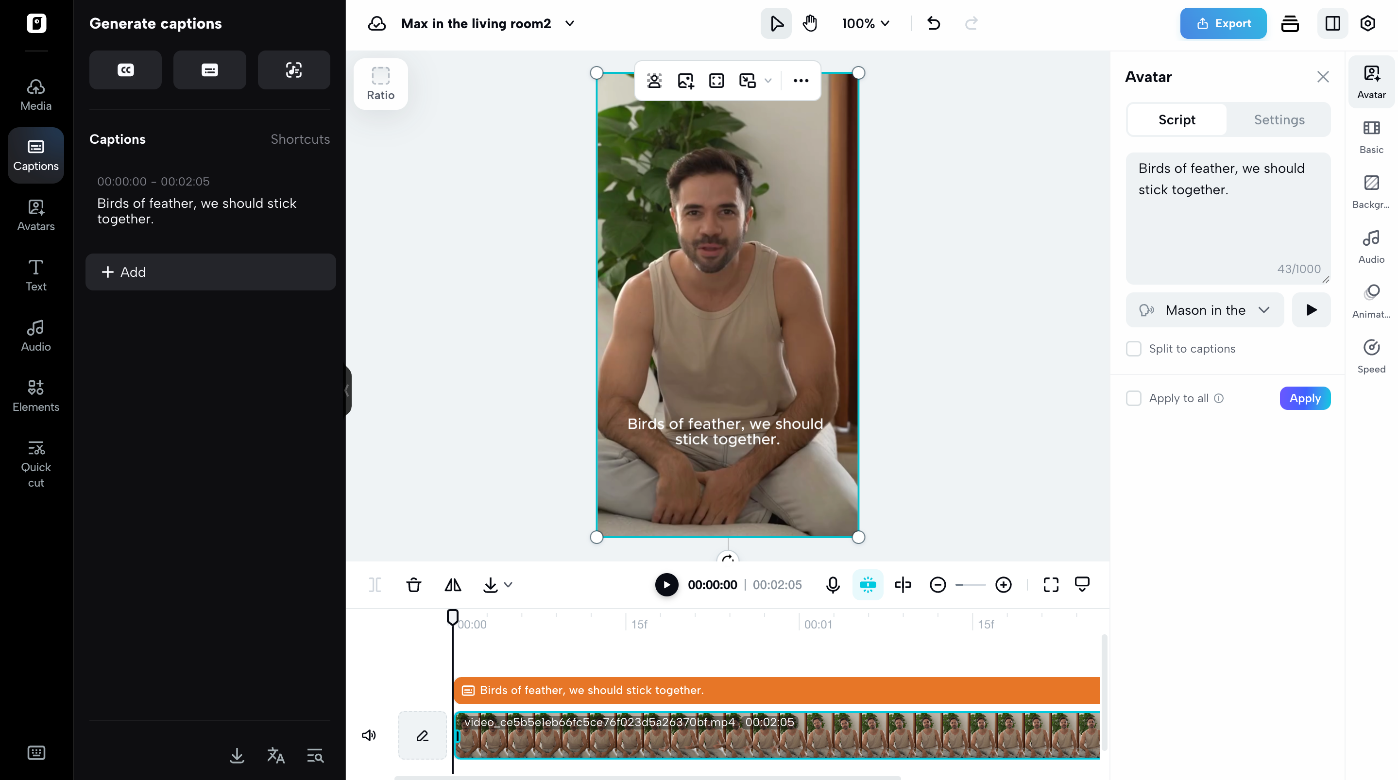 Converter texto em fala