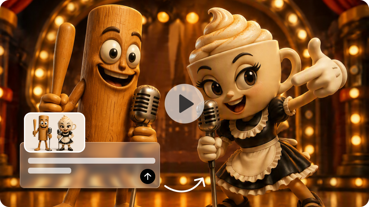 Create Brainrot Rap characters and scenes from text and images