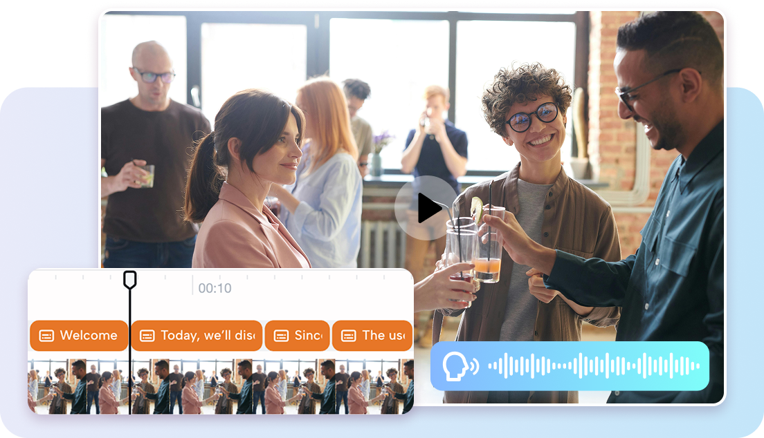 Fast & accurate video to text conversion