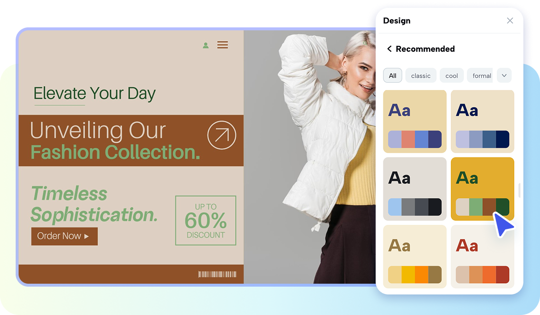  AI color matching