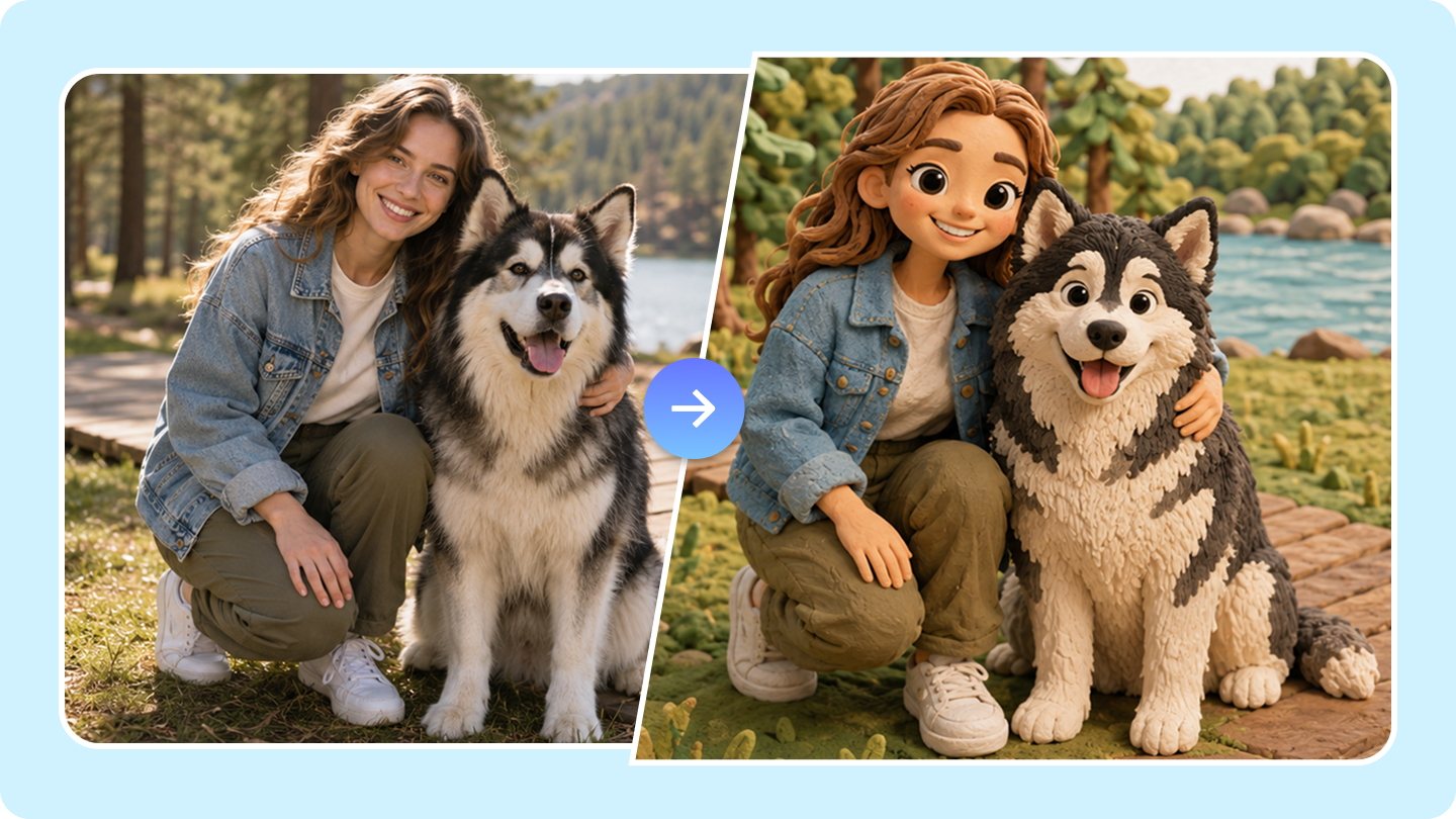 Seni Clay 3D: Ubah Foto Anda Menjadi Kreasi Clay yang Menawan
