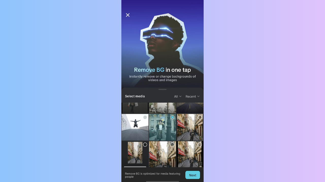 CapCut App - background picture editor app