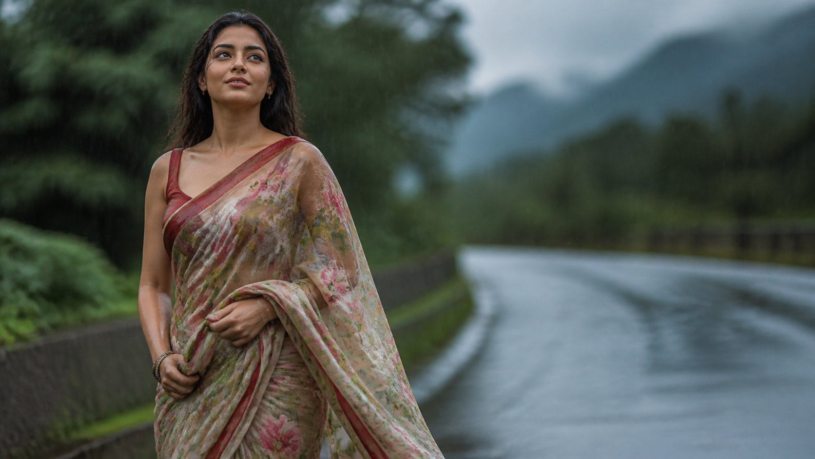 Blurry Saree AI Prompts original Dreamina visual