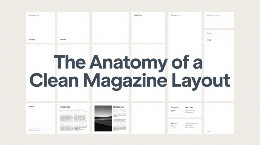 Essential components that give magazine layouts