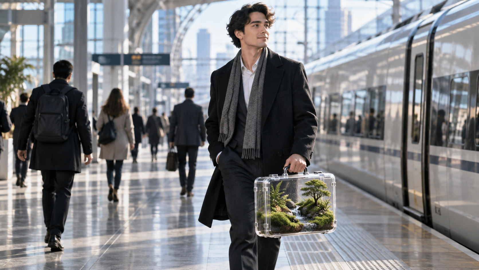 ウイルス画像ジェネレーター: Pocket Garden Commute