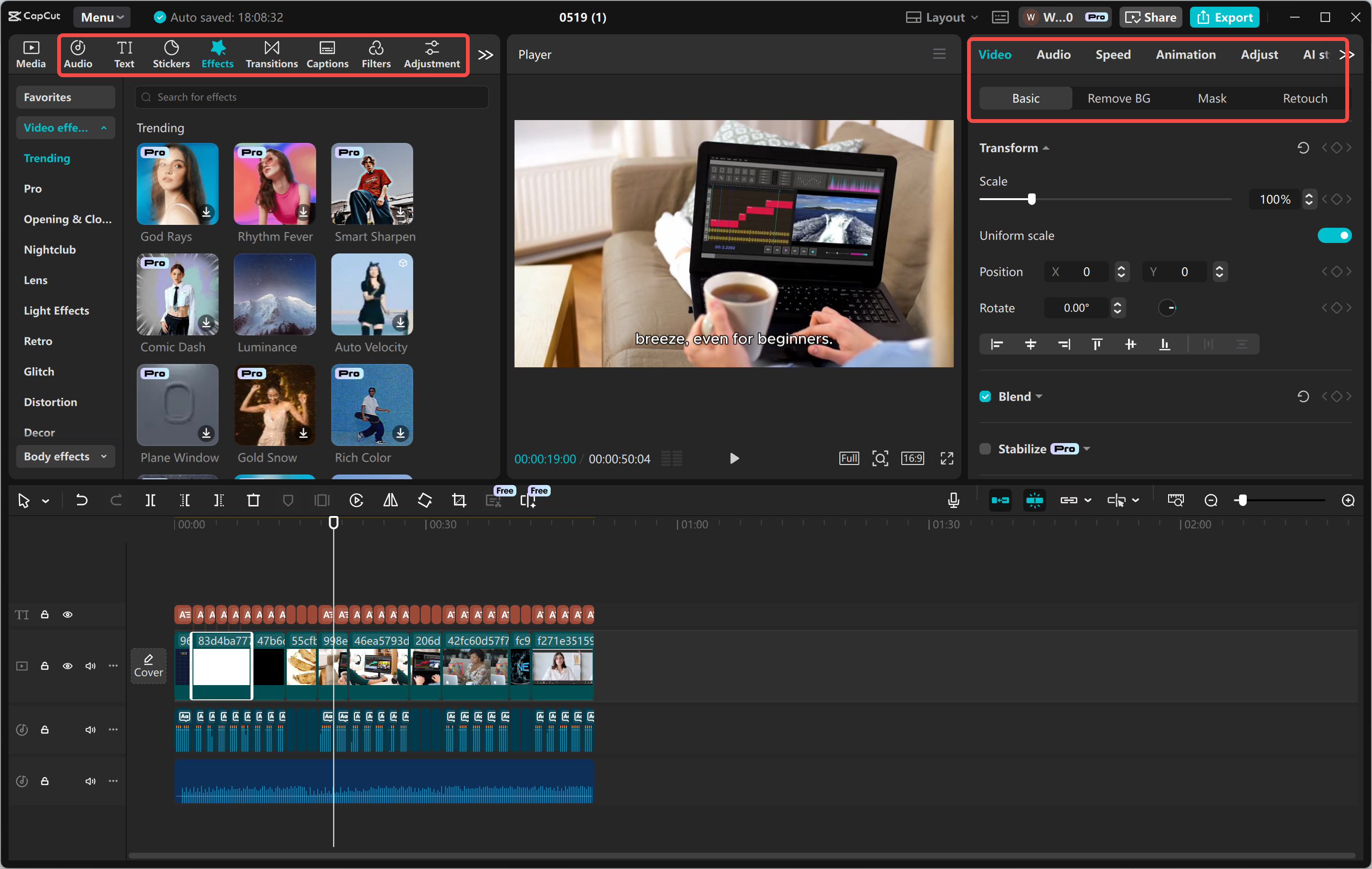 Import media
