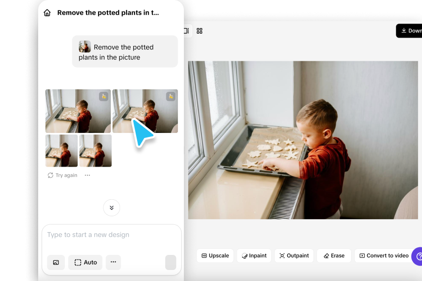 Erase your unwanted objects