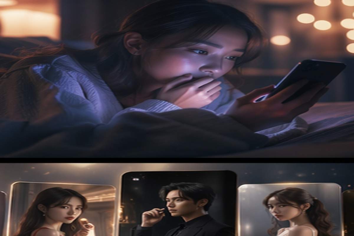Visual relevante ao tema da cena de conflito no Mini Drama App