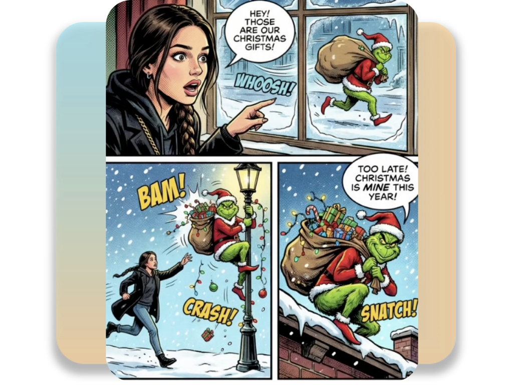 Christmas Comic AI