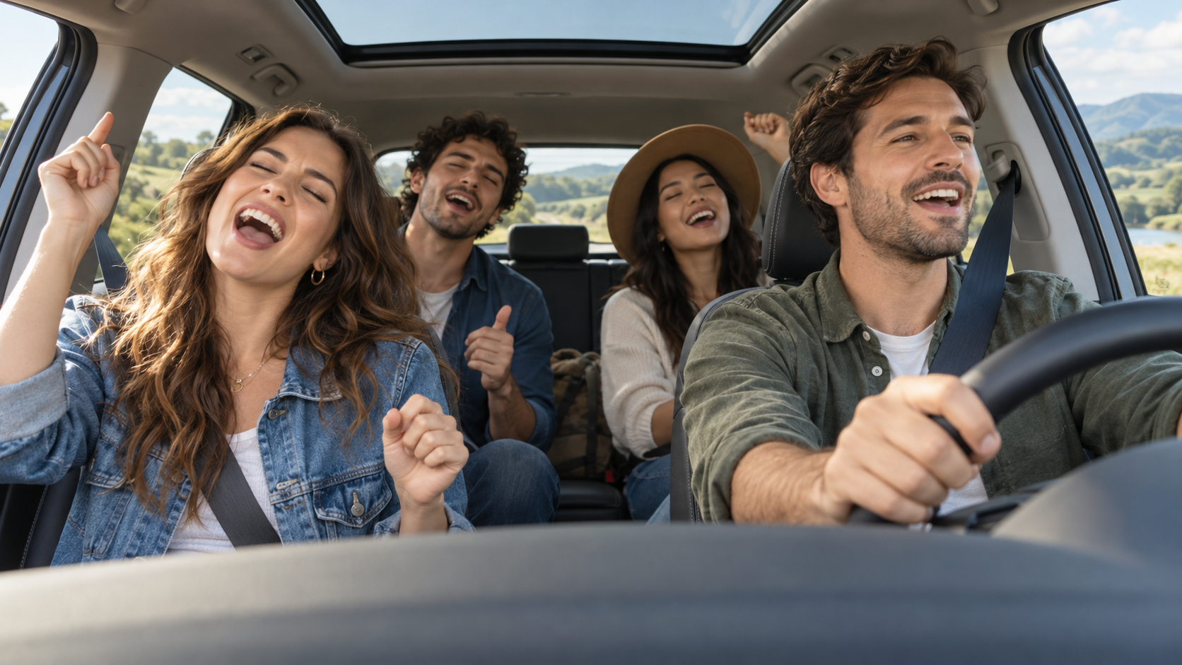 ai car singing video generator example created for the Dreamina guide