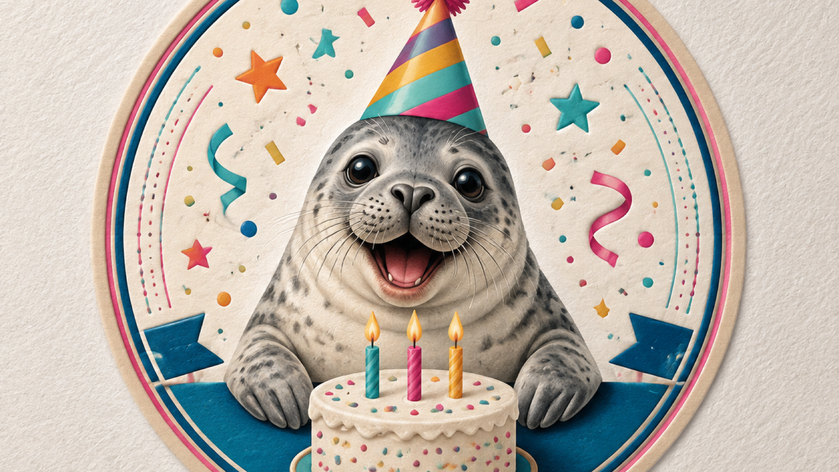 birthday seal design hero image
