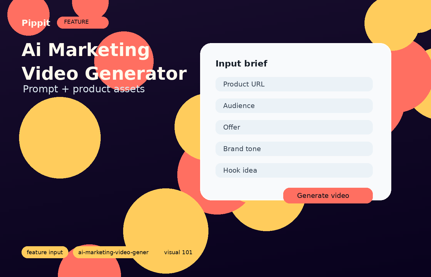Ai Marketing Video Generator turn rough inputs into a ready video direction visual