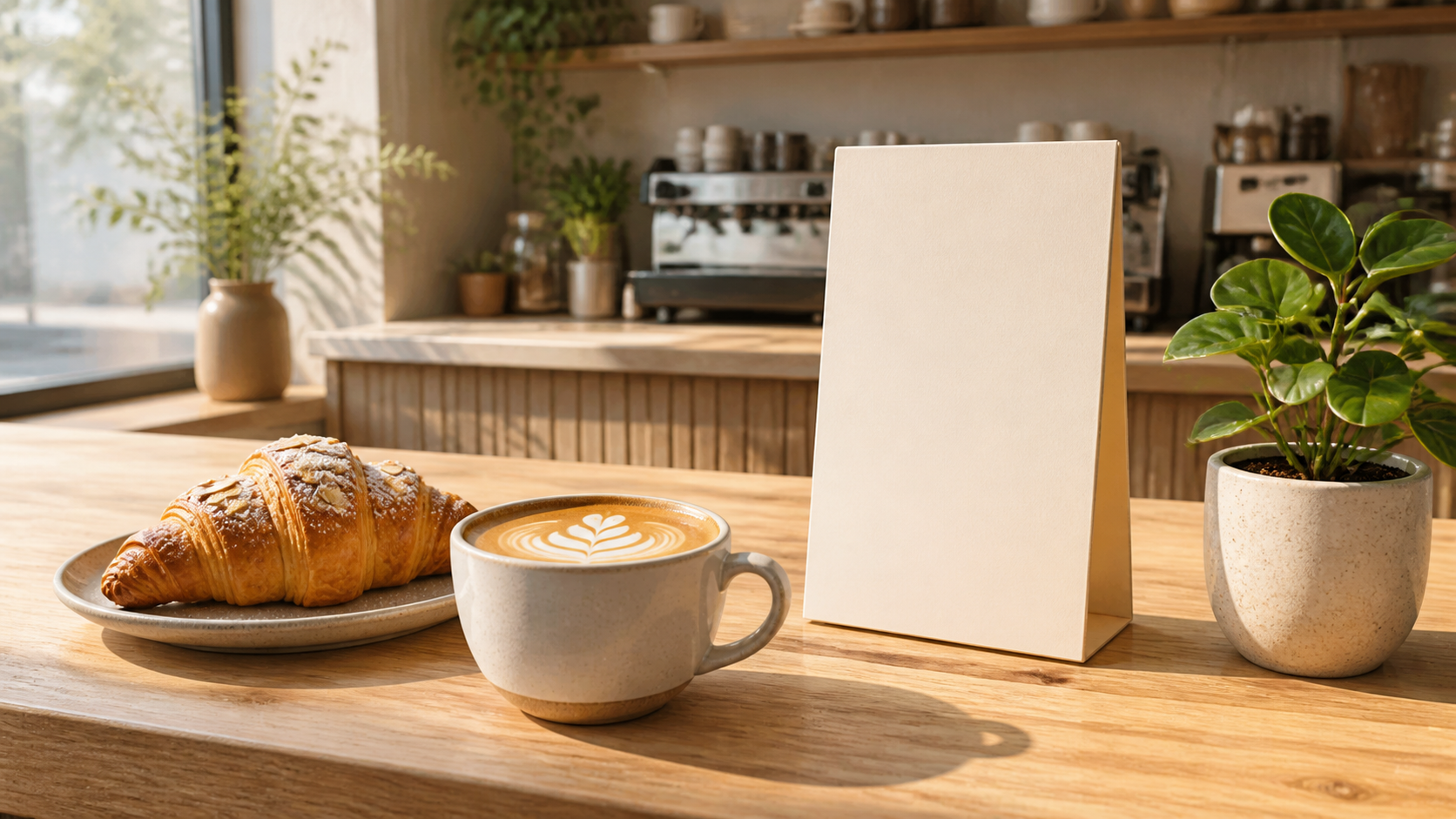 AI Cafe Menu Generator 16:9 cover visual