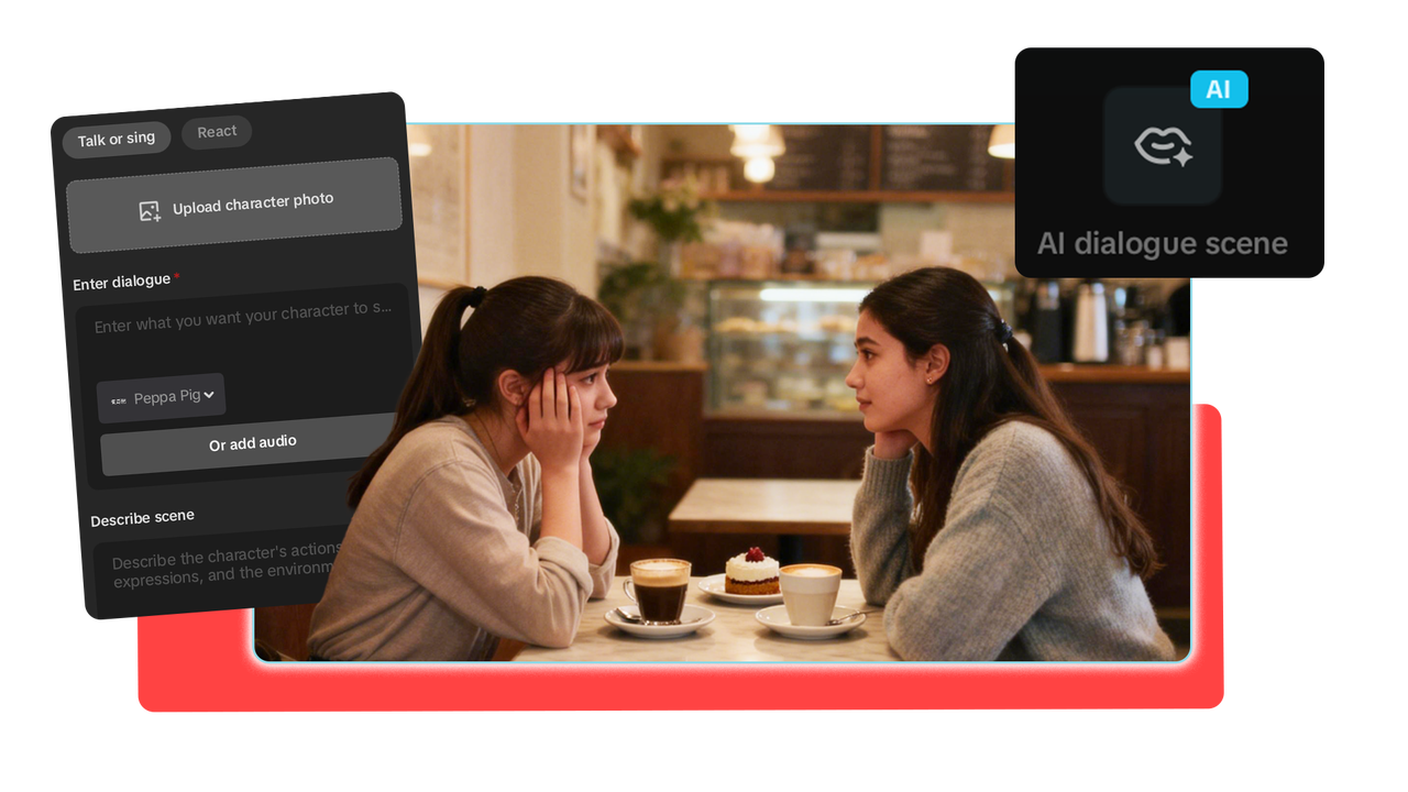 Most Realistic AI Dialogue Scene Generators