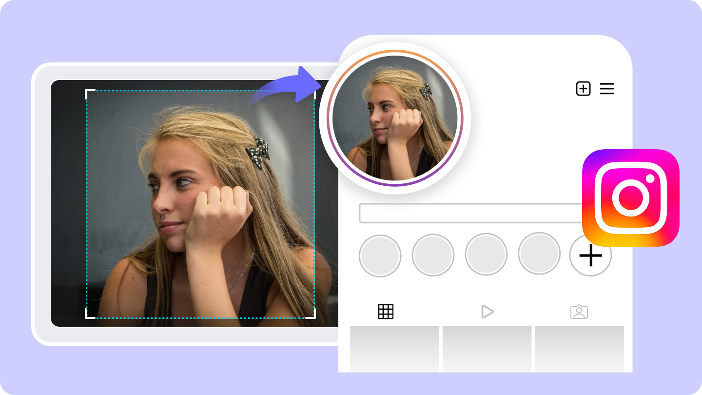 Instagram profile picture size