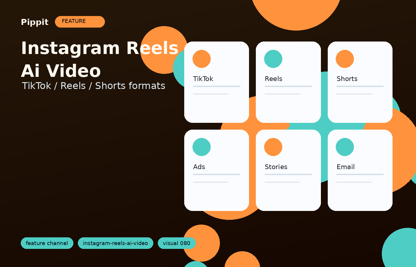 Instagram Reels Ai Video Generator match the format to the social channel visual
