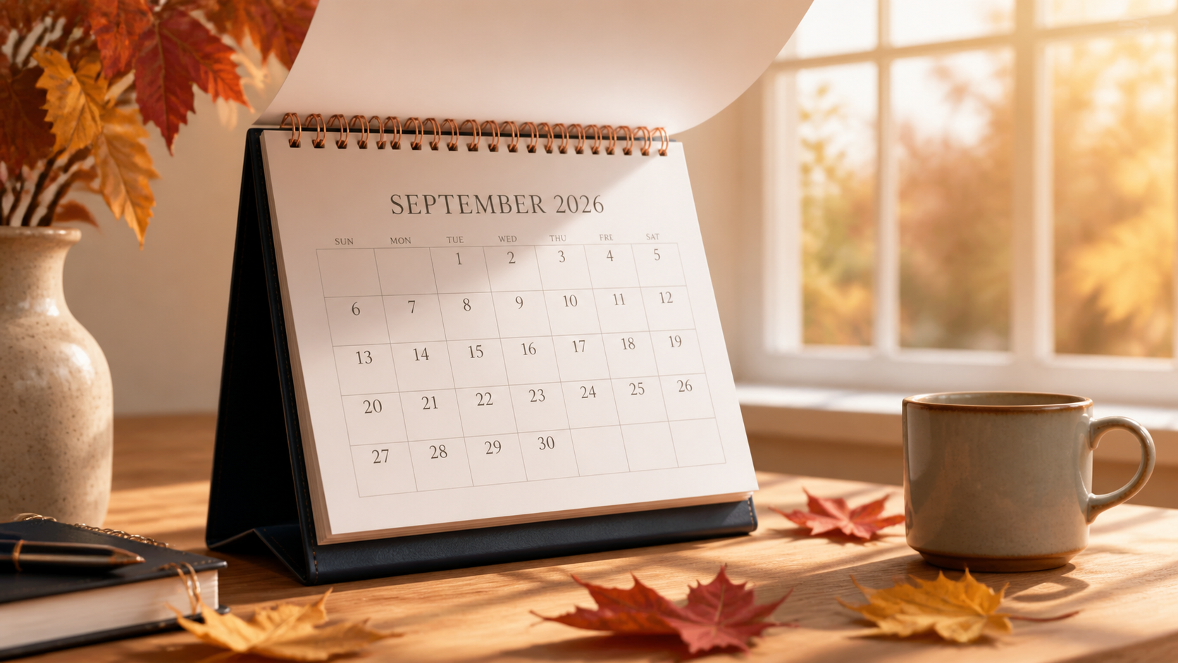 Welcome September 2026 video Action and camera move single-scene 16:9 visual