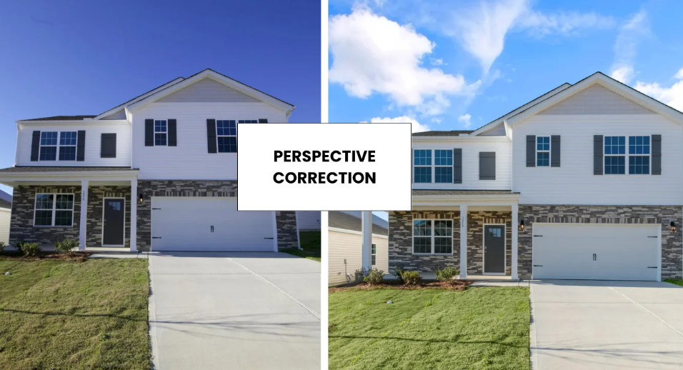 Real estate photo enhancement