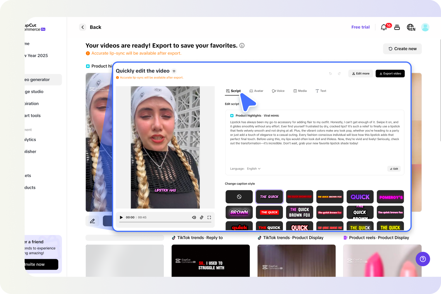 قم بتحسين الفيديو باستخدام أدوات الذكاء الاصطناعي