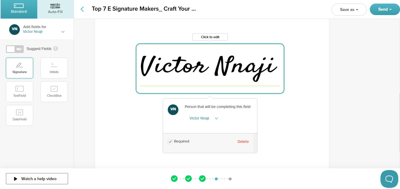 free electronic signature generator online