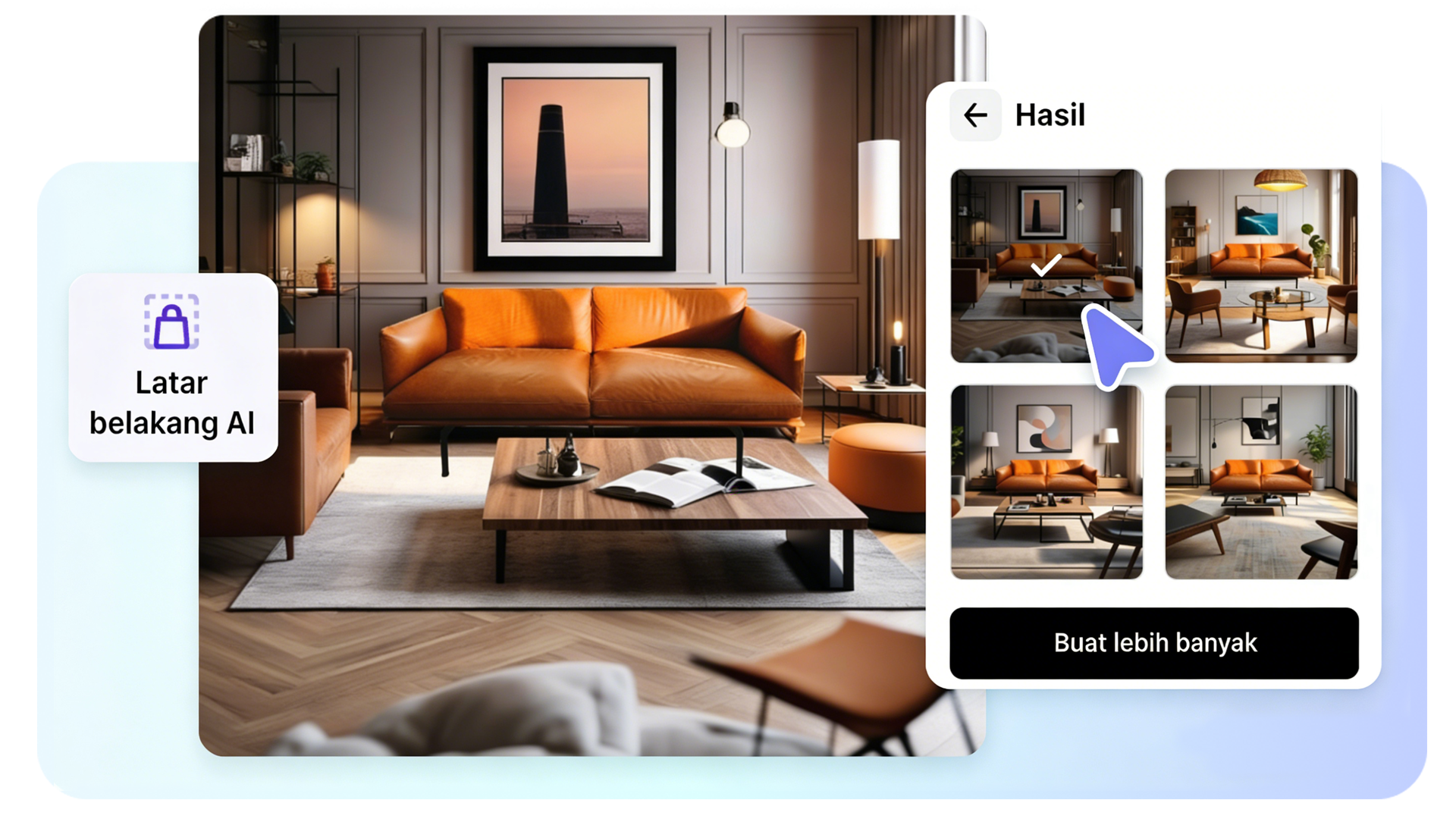 Utilizar plantillas de fondo para imágenes en la herramienta.