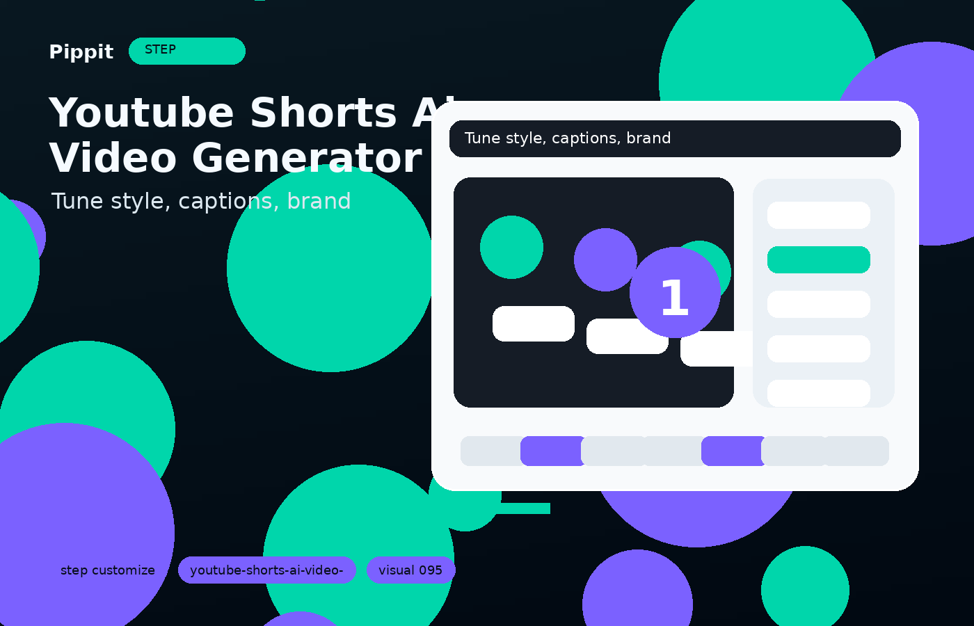 youtube shorts ai video generator customization workflow in Pippit
