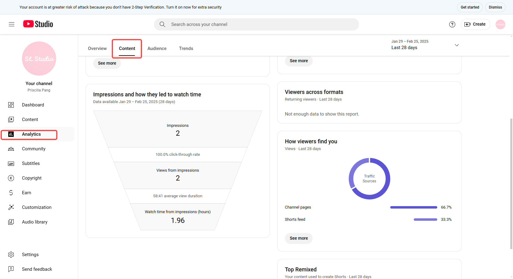 Impression analyze