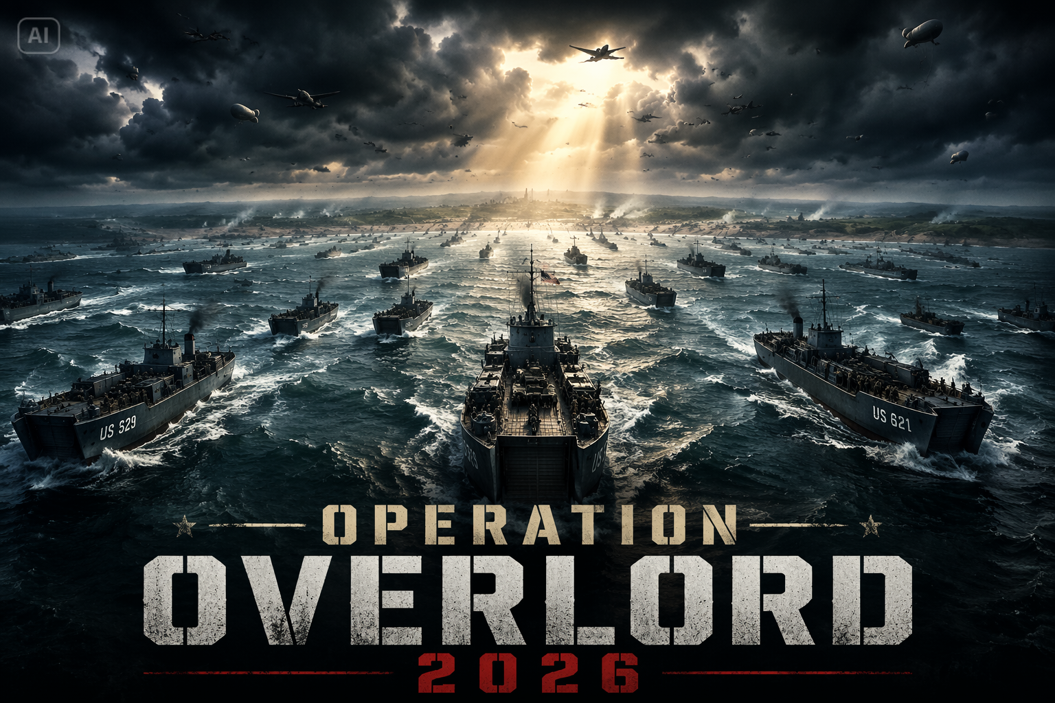 D-Day Posters mobiele achtergrond afbeelding