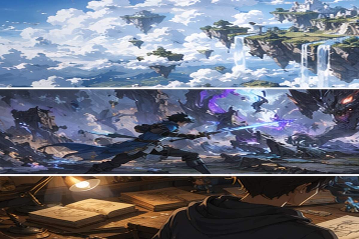異世界ストーリージェネレーター 出力を改良してトピックに関連するビジュアルを作成