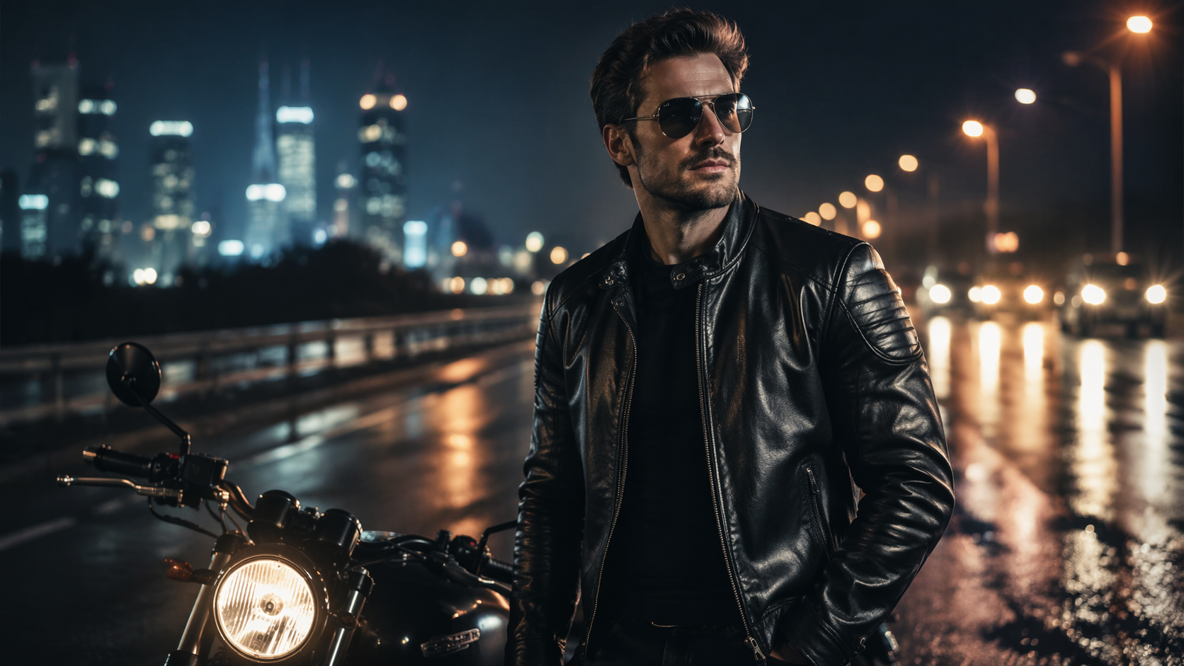 Dreamina AI Biker Filter 16:9 hero image