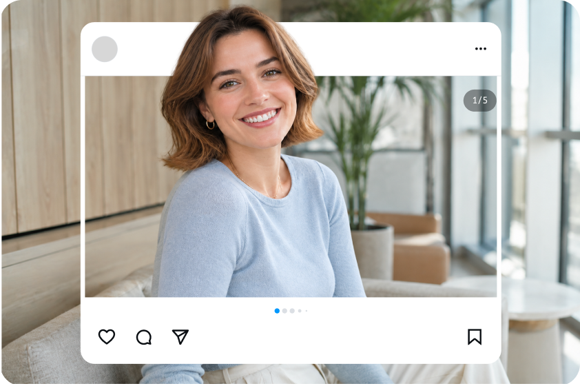 Poolse foto 's voor uw sociale feed