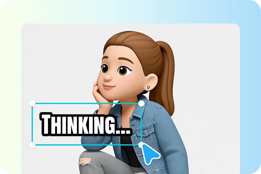 Friends sharing inside joke stickers