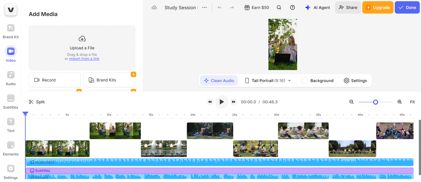 Edit your video